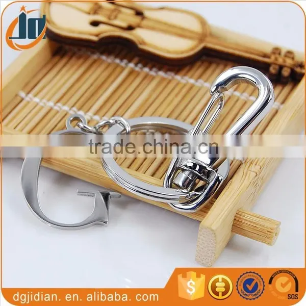 High Quality Flat Snap Hook Metal Key Chain Wholesale photo-5