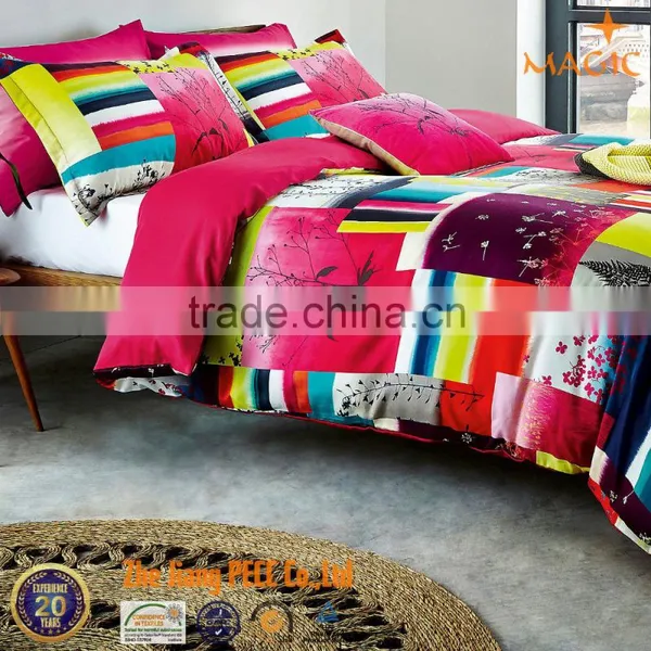 Watercolour Patchwork Bedding Sets Duvet Cover Pillow Case photo-2