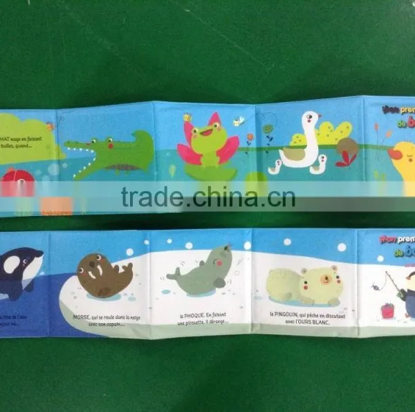 Popular Inflatable Bath Book for Baby,inflatable Story Book for Kids,floating Toy Book in Pool photo-2