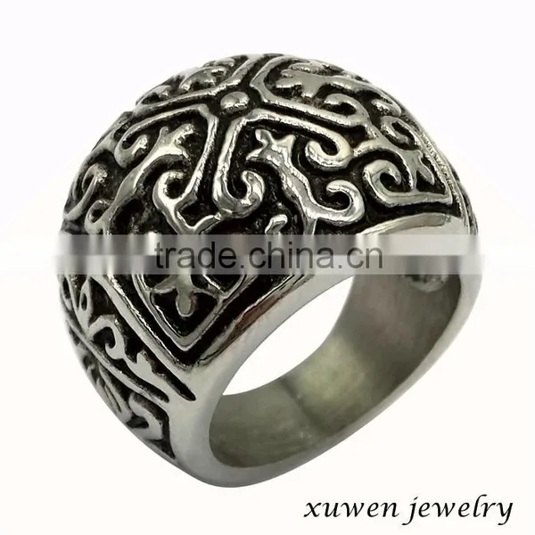 2016 New Design Sales Promotion Enamel Stainless Steel Mold Casting Ring