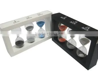 Fashion Decoration Wooden Sand Timer Hourglass Hour Glass