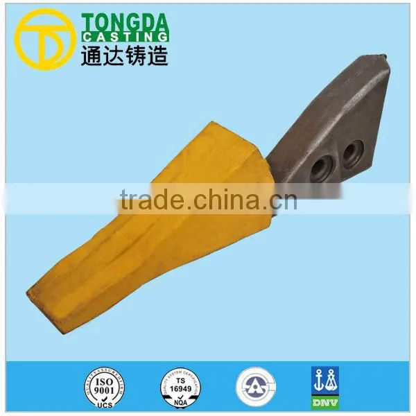 ISO9001 OEM Casting Parts Quality Bucket Teeth and Adapters
