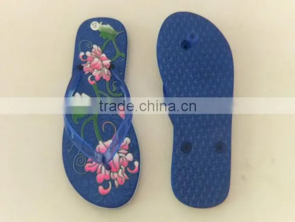 Custom Ladies Cheap Wholesale Beach Flip Flops Eva Slipper photo-2