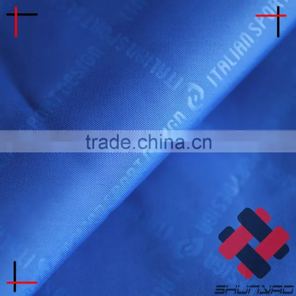 210T Polyester Taffeta Fabric Lining Custom Logo Embossed Printing photo-2