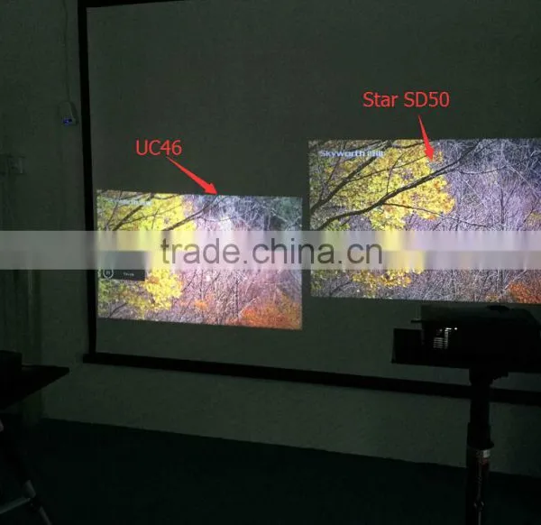 LED LCD Digital Slide Projector HDMI 800*480 Support 1080P HD for Home Theater photo-5