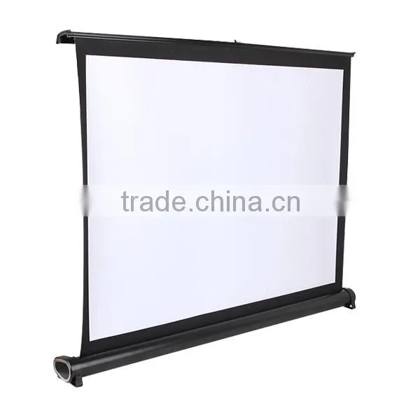 Factory Supply Desktop Screen Matt White Foldable Projection Screen Portable Table Screen photo-2