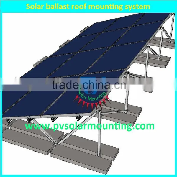 PV Solar Flat Roof Mounting System