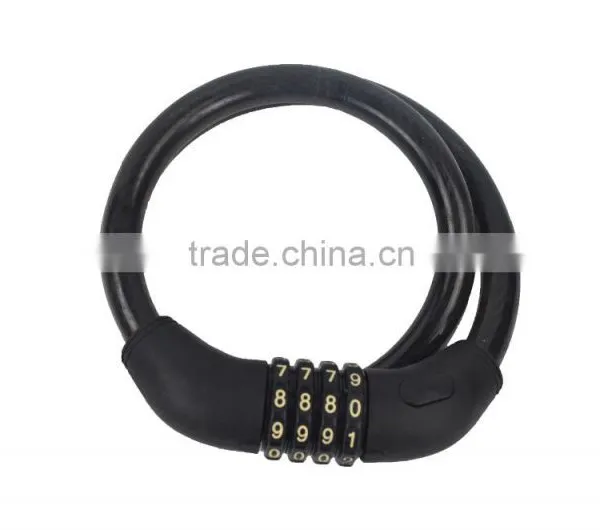Hot Selling Good Quality Anti-theft Bicycle Cable Lock Spiral Lock photo-4