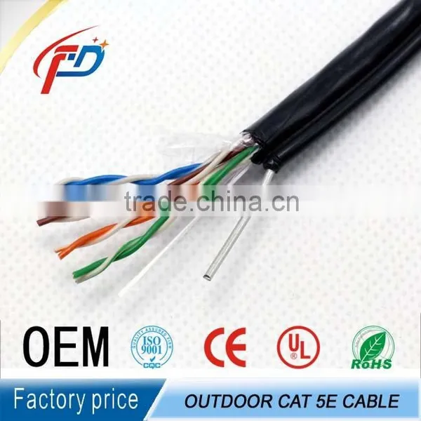 1000ft Rj45 Outdoor Lan Cable Cat 5e 4pairs 24 /26 Awg photo-5