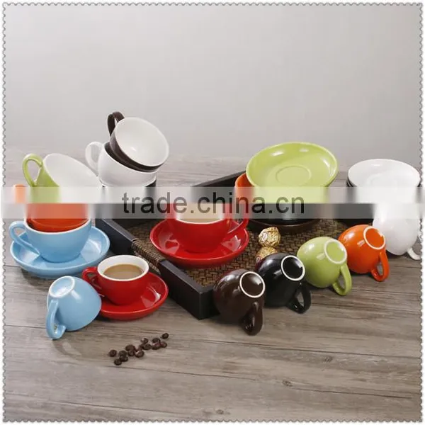Cheaper Ceramic Glaze Coffee Set ,colorful Cup photo-2