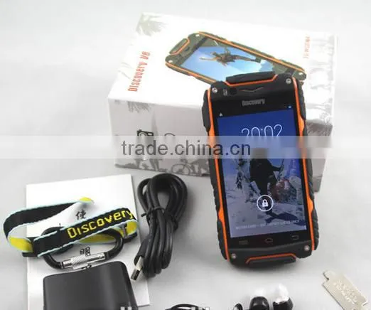 Original Android 4.2 Dual Core MTK6572 Discovery V8 With Waterproof Dustproof Shockproof 3G Cheap China Phones photo-4