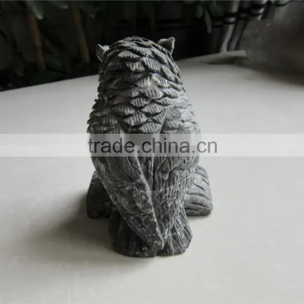 2015 Hot Sale so Cool Natural Labradorite Owl Quartz Crystal Carving Night Owl photo-2