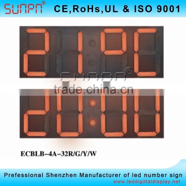 Asian Digital Led Clock Sign With Remote Controller,Led Clock Display Low Price With Good Quality photo-2
