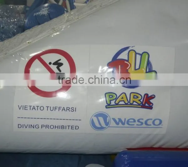 New Style Giant Inflatable Water Floating Island/Floating Water Slide photo-6