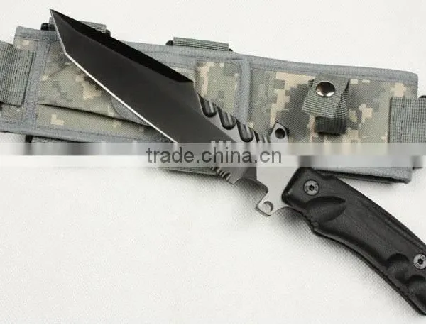 OEM Stainless Steel Micarta Handle Hunting Knife photo-2