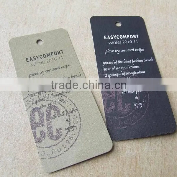 personal designed paper printed tag labels