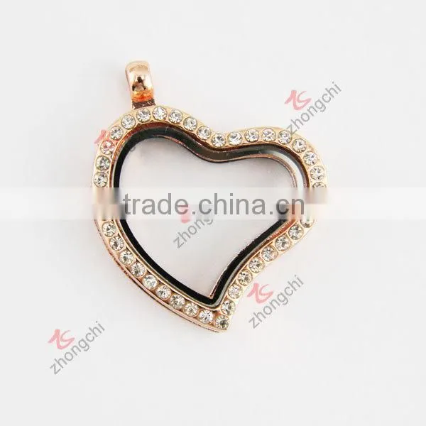 30MM Crystals Round God Design High Quality Locket photo-6