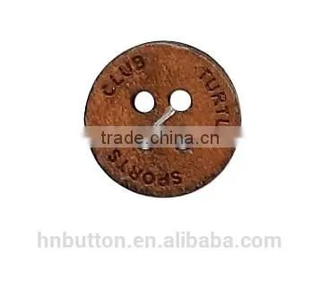 Factory Wholesale 4 Holes Natural Wooden Button for Garment photo-3