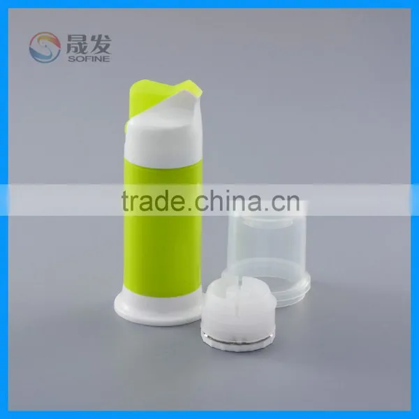 60g Empty Plastic Airless Pump Toothpaste Bottle photo-3