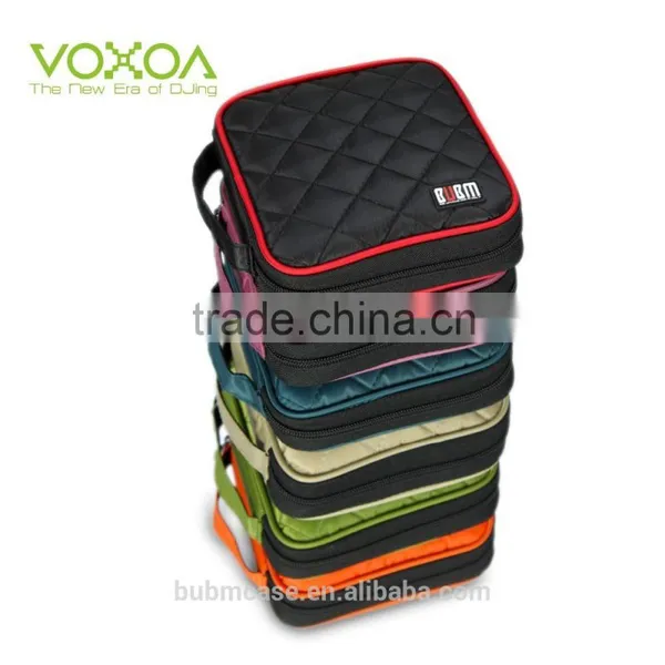 Fashion BUBM 32 Capacity 230D Space Twill PVC Fabric DVD Case CD Holder Personalized cd Case Dvd Cases photo-3