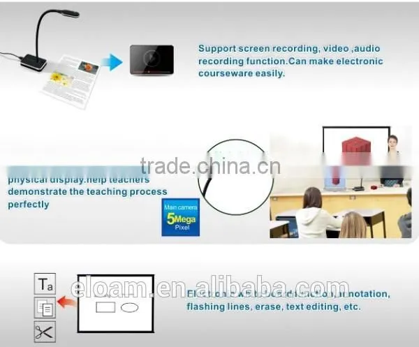 2016 New Educational Document Camera With Smartboard photo-3