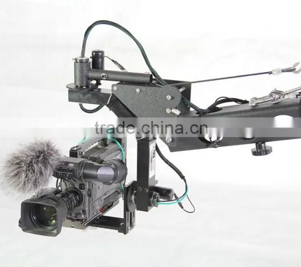 Professional Broadcast 12m Triangle Jimmy Jib Camera Crane for Sony ARRI and Red Camcorder photo-3