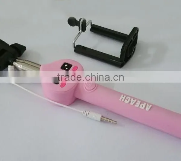 Wholesale Mobile Accessory Hot Selling Gadget Wired Control Selfie Stick photo-2
