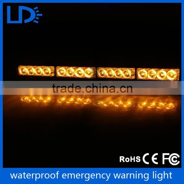 DC12V Car Amber Flash Light LED Auto Boat Truck Warning Emergency Strobe Lights photo-6