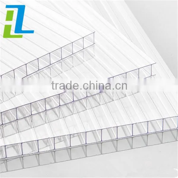 4mm/6mm Translucent Double Skin Polycarbonate Hollow Sheet photo-6