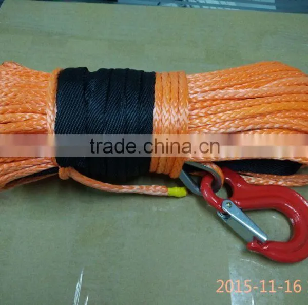 Good Price for Synthetic Winch Rope Uhmwpe Fiber With Hook for 4x4/4wd/atv/utv/suv/offroad