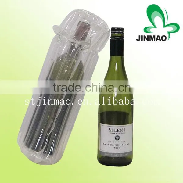 Big Red Wine Glass Bottle Inflatable Air Bubble Bag for Sale