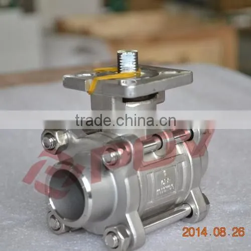 1000wog 3 pc Welding 1 Inch Ball Valve photo-3