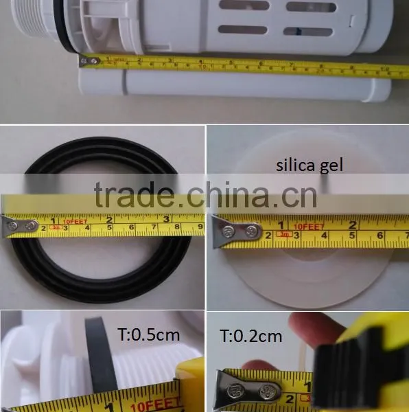 Dual Push Flush Valve For Two Piece PP/Ceramic Toilet Tank photo-5