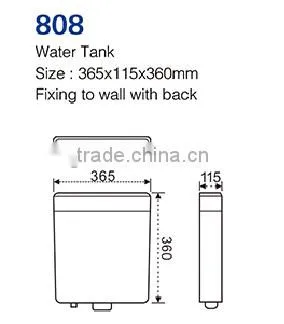 PP Plastic Water Tank for Toilet photo-5