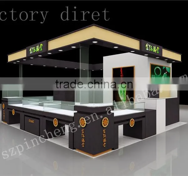 High End Modern Jewelry Store Furniture Interior Design Idea Used Wooden Display Cabinets photo-2