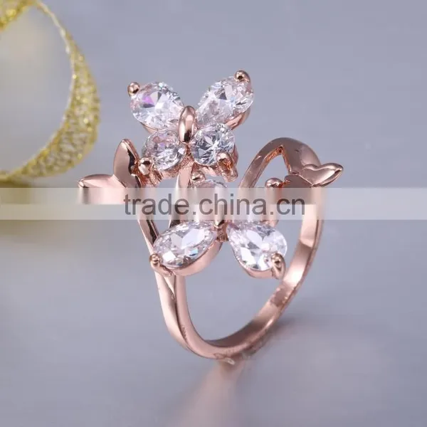 Rose Gold Napkin Ring 925 Sterling Silver Genuine Amethyst Ring photo-4