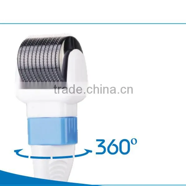 600 Needle Skin Roller 360 Degree Rotatable Handle Derma Roller System 1.5MM photo-5