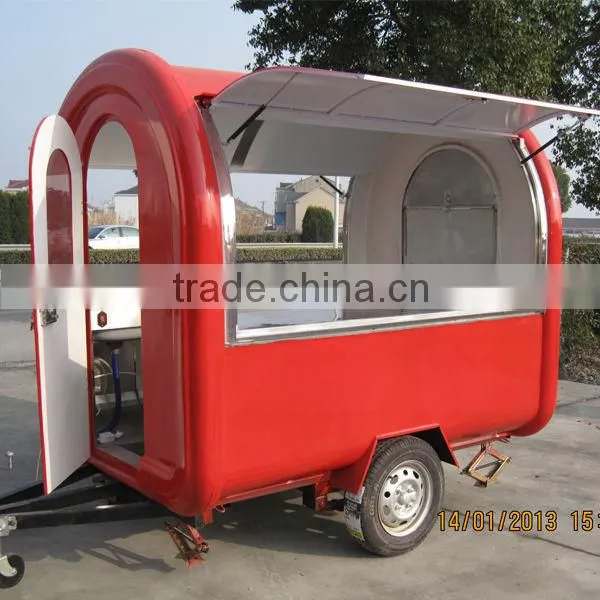 JX-FR220J on Promotion! Jiexian Fiberglass Outdoor Mobile Fried Ice Cream Cart photo-3