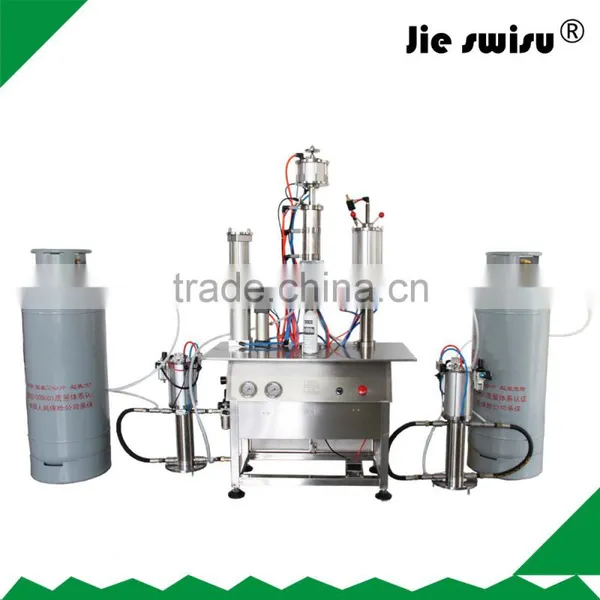Semi Automatic Spray Ball Aerosol Filling Machine photo-2