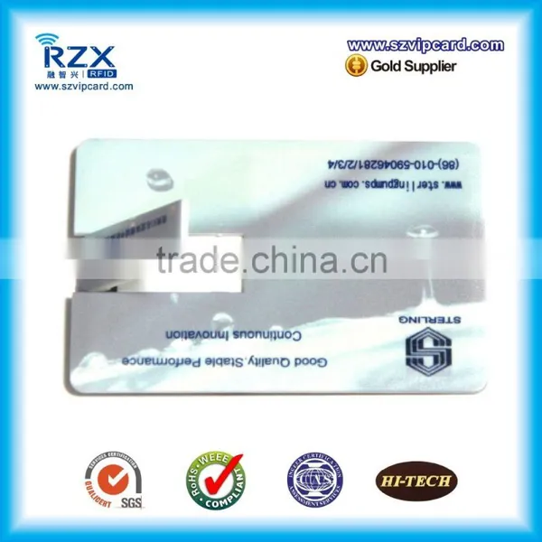 Large Manufacturing Plastic Promotion Flash Drive Christmas Gift Card USB Card photo-5