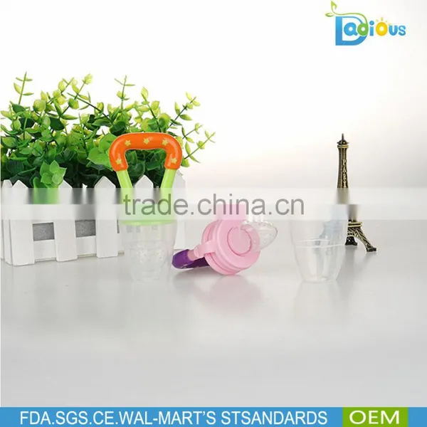 High Quality Wholesale BPA Free Silicone Baby Feeder Pacifier for Fruit Fresh Food Feeder photo-3