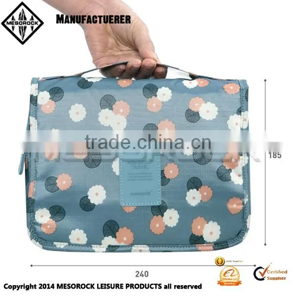 Travel Shower Organizer Bathroom Tote Travel Hanging Toiletry Bag Cosmetic Bag Wash Bag photo-3