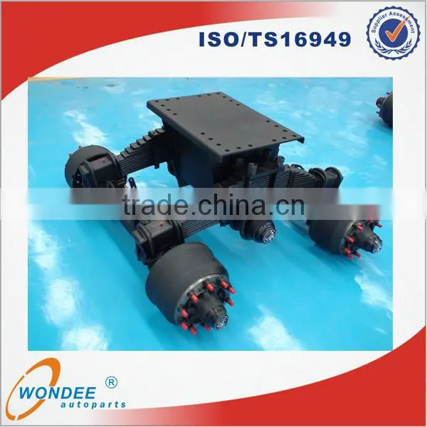 24T 28T 32T 36T Bogie Drum Axle Germanic Bogie Suspension photo-3