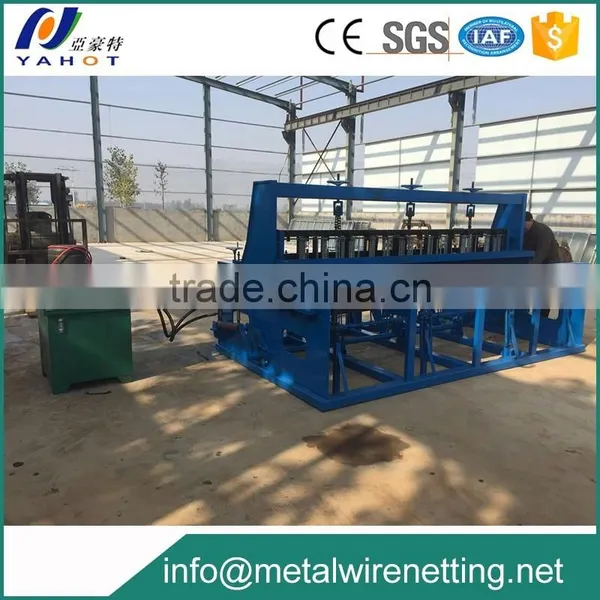 6-12mm Hydraulic Crimped Wire Mesh / Screen Mesh Machine for Vibration Screen