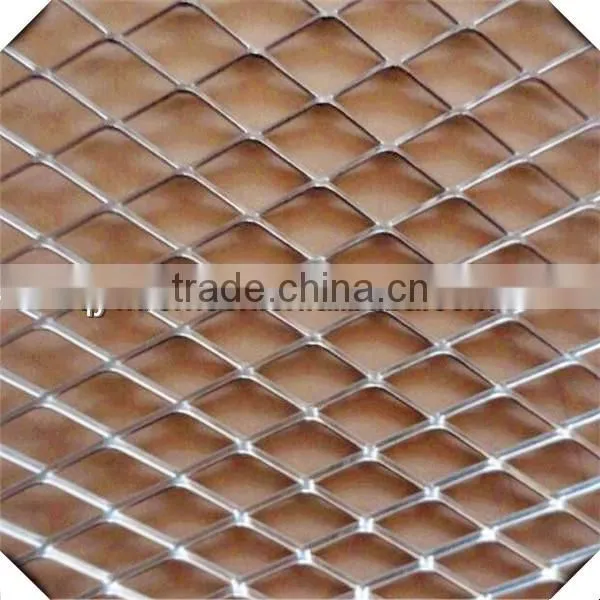 Anti-dazzle and Corrosion Proof Powder Coated Diamond Expanded Metal Mesh photo-2