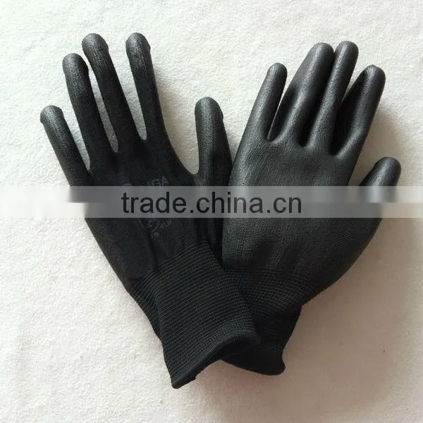 Black pu Coated Gloves photo-2