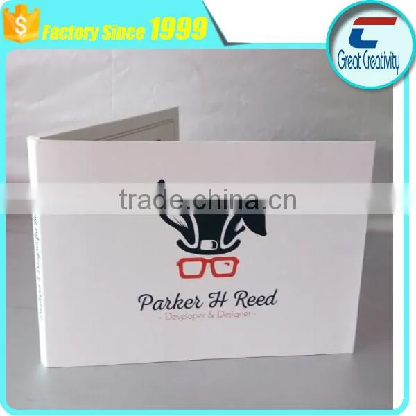 Hot Sale 4.3 Inch LCD Screen Paper Video Greeting Cards /Custom Wedding 2.4 " Invitation Lcd Video Greeting Card photo-2