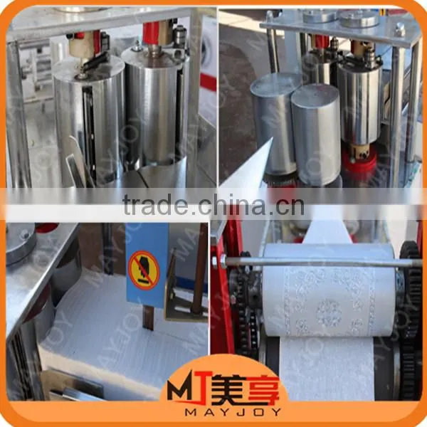 Hotel Use Napkin Tissue Paper Machine,Paper Napkin Printing Machine photo-5