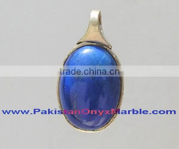 STERLING SILVER PENDANTS LAPIS LAZULI JEWELRY photo-2