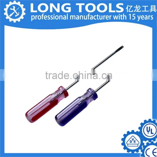 Hot Sale Plastic Handle Carbon Steel Mini Slotted Screwdriver photo-4